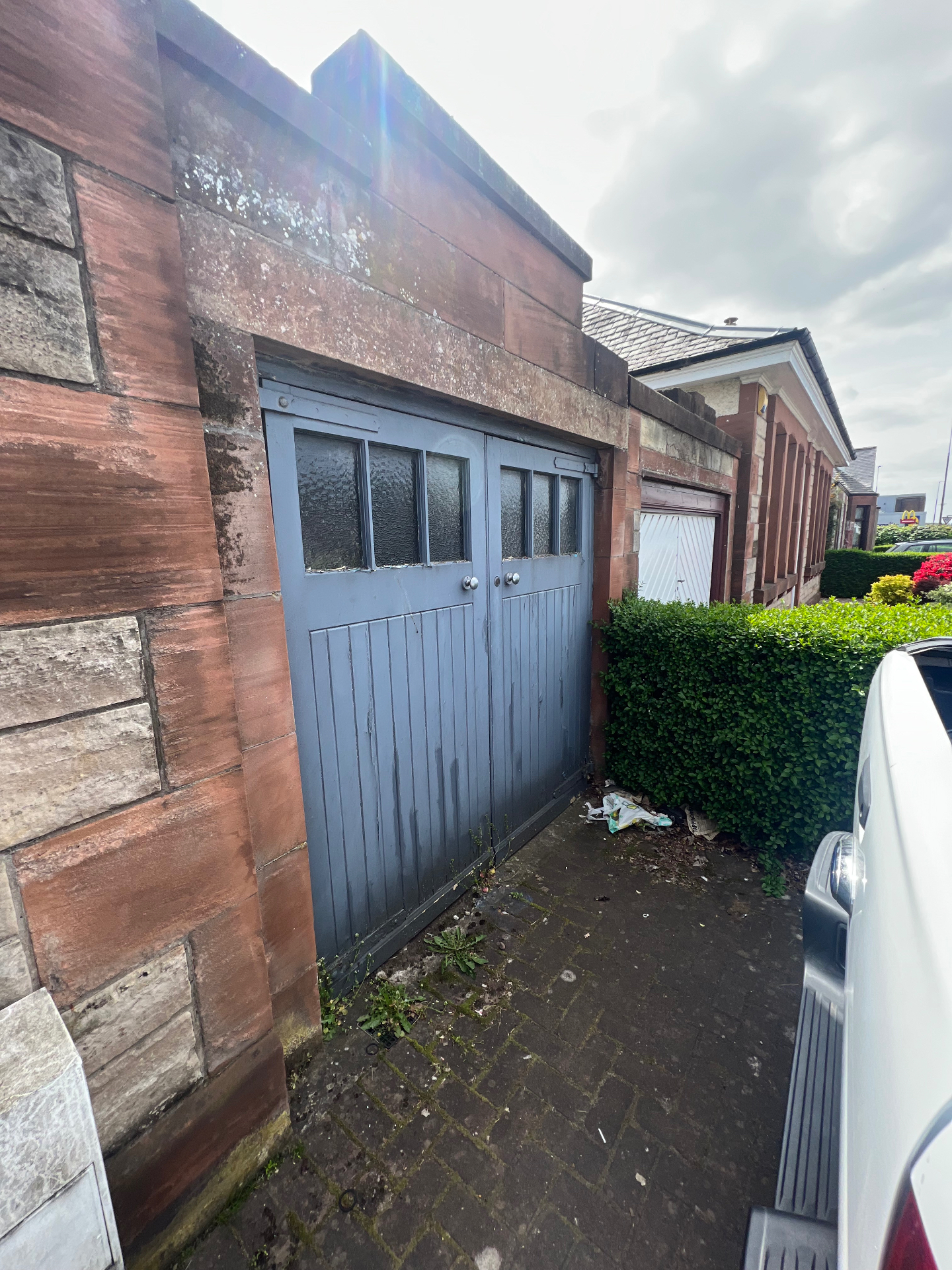 ACO drainage installation near Clermiston in Corstorphine
