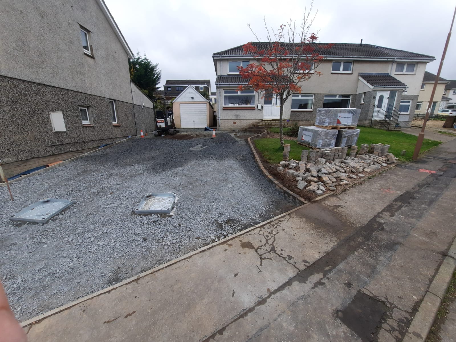 During groundworks near Balerno, Edinburgh EH14